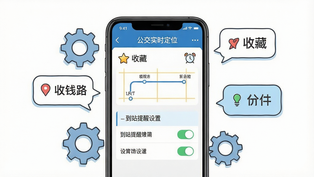 һ��չʾ������ʵʱ��λ������ʹ�ü��ɵĲ廭������Ϊ�ֻ���Ļ��ʾ�ղ���·�뵽վ�������ý��棬����Ϊ�ֻ����С���Χ���Ƴ�������ʾ���ݣ��Ű����������Ϊʵ�ý̷̳磬ϸ�ڰ���������ʵʱ��λ���������ղ��Ǳꡢ����ͼ�������ÿ��أ����ʸ��壬����ɾ����޶���Ԫ��