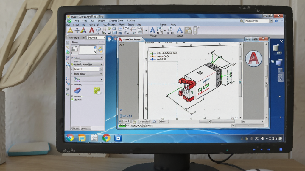 һ��չʾְ�Ƽ����ֱ��֮ͨAutoCAD��Windows���������еĻ��棬��Ļ��ʾ�����������AutoCAD��ͼ���ڲ��ţ��������࣬���Ϊдʵ����ʹ�ó�����񣬻����������޶���Ԫ��