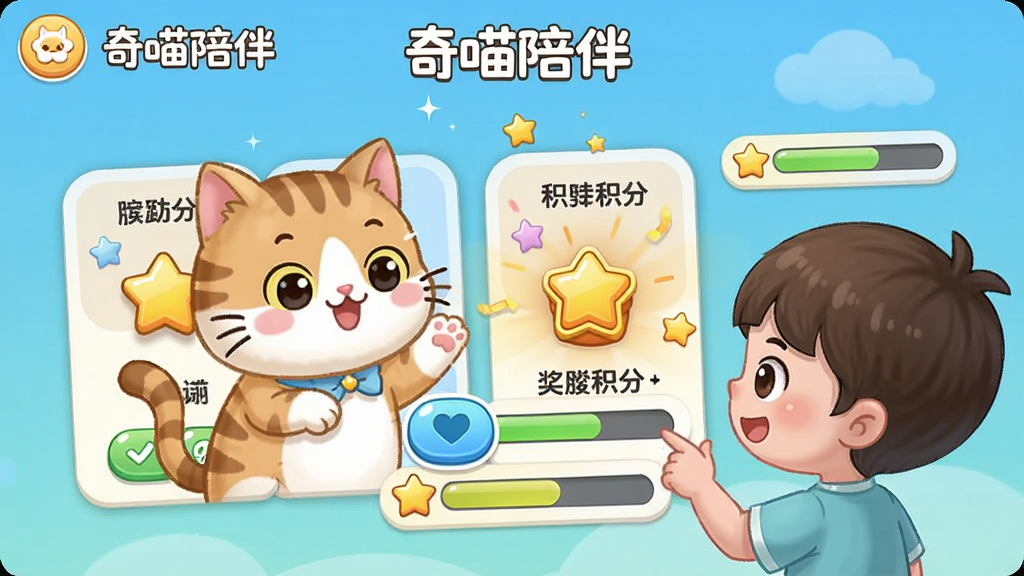 һ��չʾ��������顱Ȥζ������������ͼƬ������Ϊ��ͨè�����ͯ�û�����������Ϊ����Ƭ�뽱���������Ű���ã����ɰ����죬ϸ�ڰ���������ť�����ǻ��֡��������������������ɾ����޶���Ԫ��