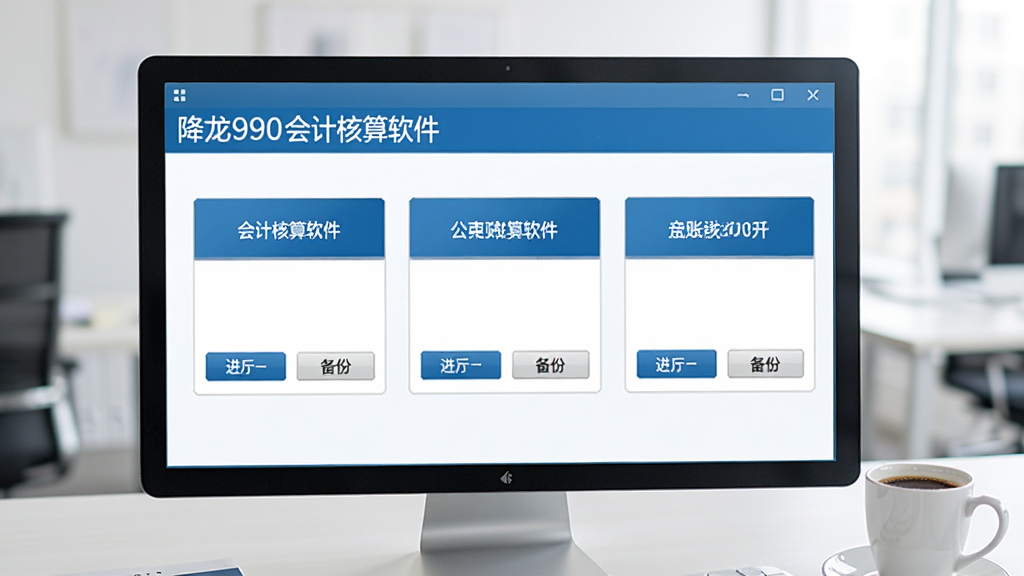 ����990��ƺ������������׹������棬��Ļ�ϲ�����ʾ�������׿�Ƭ���ֱ��ע��ͬ��˾���ƣ�ÿ����Ƭ�·��н������׺ͱ��ݰ�ť��������ɫ������Ϊ���������ǰ칫���棬�Ա߷���һ�����ȣ��������������񣬻��ʸɾ����޶���Ԫ��