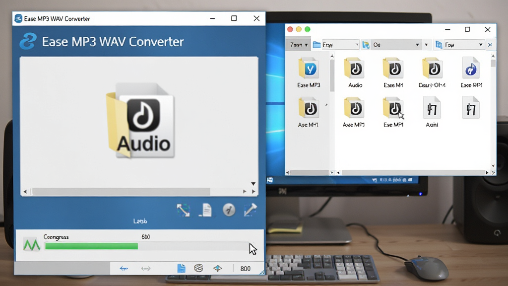 һ��չʾ����������Ƶת��������ͼƬ������������ Ease MP3 WAV Converter �����������ļ��д��ڲ��ţ�����Ϊ���ҷ��������Ϊдʵ�칫������ϸ�ڰ������ָ�롢ת������������Ƶ�ļ�ͼ�꣬���ʸ��壬�ɾ����޶���Ԫ�ء�