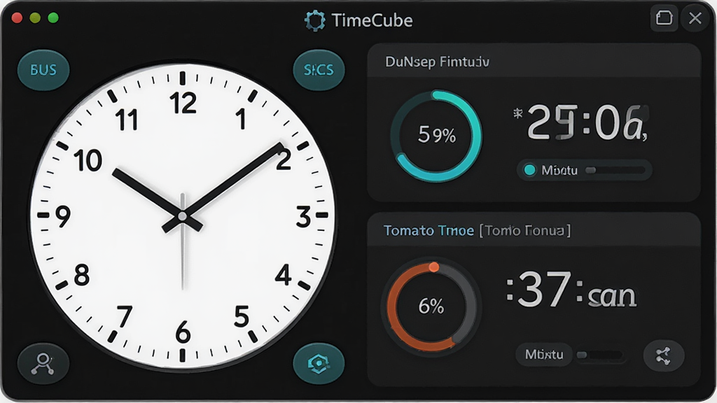 һ����������չʾͼ��������չʾTimeCube�Ķ๦����壬���Ϊģ��ʱ�ӣ��Ҳ�Ϊ����ʱ�ͷ������б������������ɫ������������ɫ�������������룬����ִ��Ƽ��У�ϸ�ڰ�����ť�����Ȼ������̶ֿȣ����ʸ���ɾ��������д���