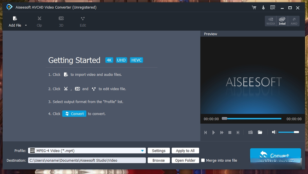 Aiseesoft AVCHD Video Converter(AVCHD��Ƶת����)��ͼ