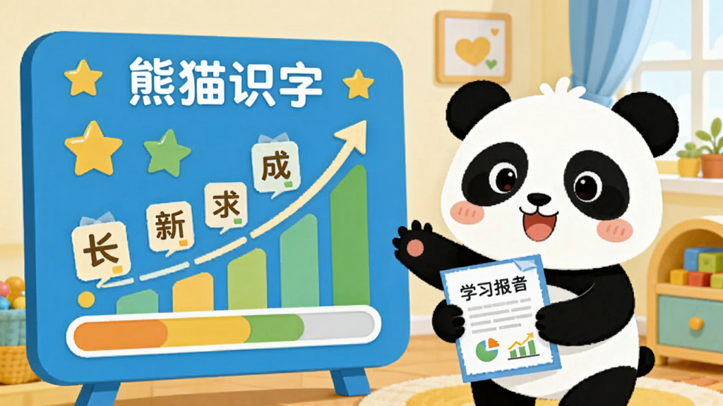 ��ͨ��èվ��һ��޴�Ĳ�ɫ���Ȱ�ǰ��������ʾ���ǡ����ֿ�Ƭ�ͳɳ����ߣ���è��������һ��ѧϰ���棬��������ܰ�Ķ�ͯ���䣬����Ϊ��è���ҡ����Ȱ����󣬷��Ϊ��ƽ�������廭��ɫ�������̻�Ϊ�������ʸ��壬����ɾ����޶���Ԫ�أ�ͼ������Ϊ����èʶ�֡�