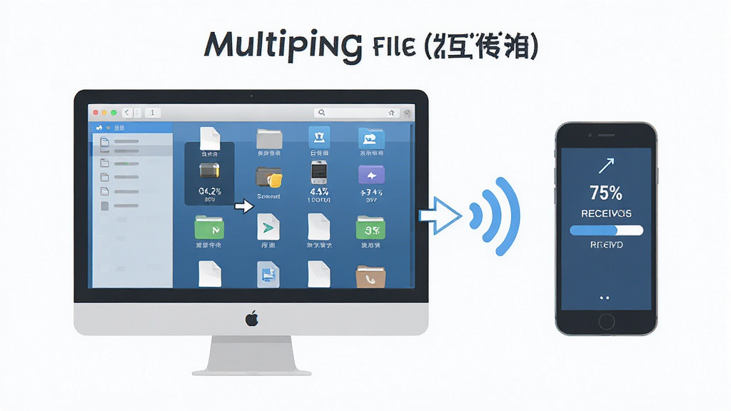 һ��չʾMultiping�ļ��������ܵ�ͼƬ�������ǵ������ֻ�֮��ͨ�������źŴ����ļ�������Ϊ���빹ͼ��������Ļ��ʾ�ļ��б����ֻ���Ļ��ʾ���ս��������Ű������ˣ����Ϊ���±�ƽ����ƣ�ϸ�ڰ����ļ�ͼ�ꡢ�����ͷ�����Ȱٷֱȣ����ʸ���ɾ��޶���Ԫ��