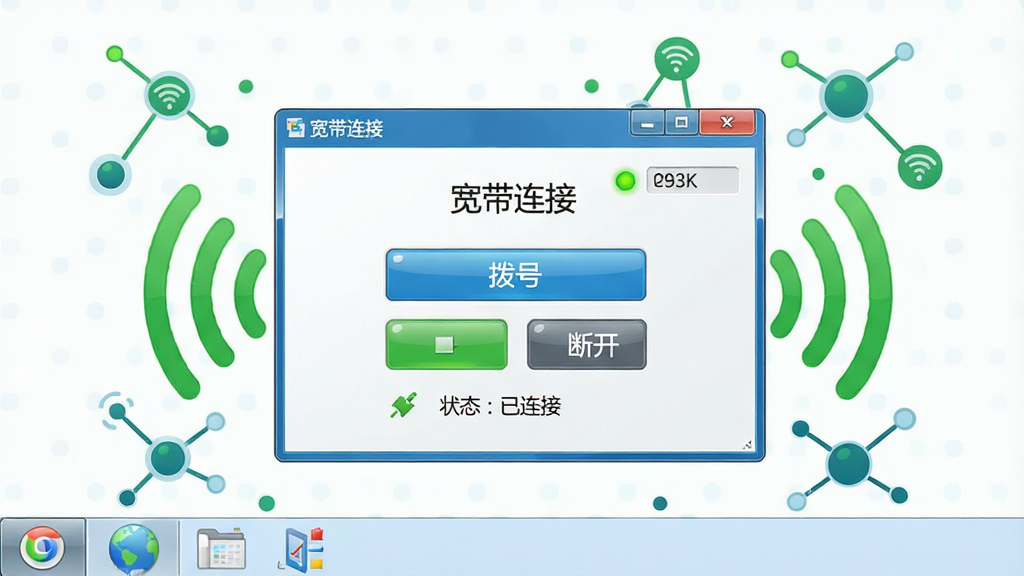 ADSL���������������������ͼ���廭�������������������ڣ���������ʾ���������ӡ������š����Ͽ�����״̬�������ӡ������֣�������Χ������ɫ�źŲ��ƺ�����ڵ�ͼ�꣬����Ϊ���й�ͼ���Ű����룬���Ϊ��ƽ���Ƽ��廭��ϸ�ڰ�����ť�߹⡢״ָ̬ʾ�ơ�����ͼ�꣬���ʸ��壬�ɾ����޶���Ԫ��