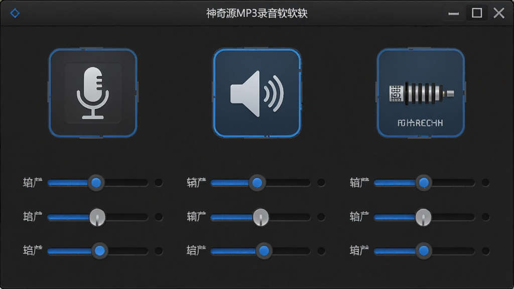 ����Դ����ѡ����棬����Ϊ����MP3¼��������������壬����Ϊ�Ϸ�������Դͼ����������·���Ӧ�������飬�Ű��������������Ϊ��ɫרҵ���߷磬ϸ�ڰ�����˷�ͼ�ꡢ������ͼ�ꡢ��·����ͼ�ꡢ��ɫѡ��״̬���������ʸ��壬�ɾ����޶���Ԫ��