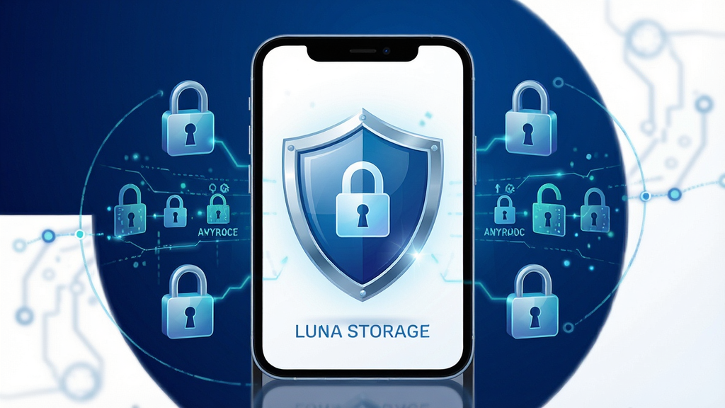 һ��չʾLuna�ƻ����ݰ�ȫ����˽���������ʾ��ͼ����������Ϊ�ֻ���Ļ����Ļ����ʾ����ͼ��ͱ��ش洢��ʶ����Χ�������η��ź����ݼ���ͼ�Σ�����Ϊ����ɫ���ɫ���䣬���ƫ��Ƽ����밲ȫ�У����ּ��Գƣ�ϸ�������ֶ��ƵĹ����ʸУ����������������޶���װ��