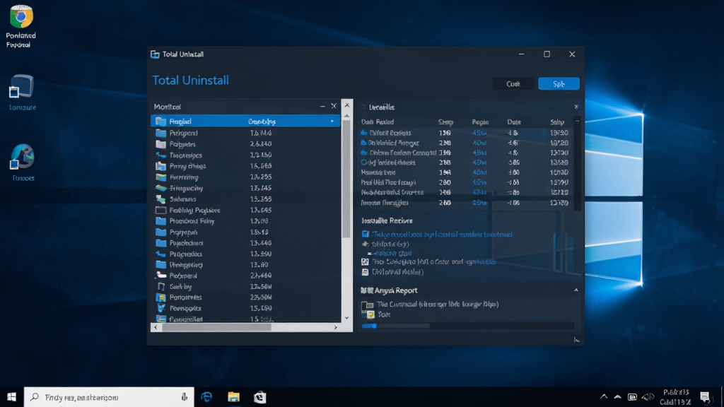 Total Uninstall ����������ȫ��չʾ������������������ɫ����Ĳ������ڣ����Ϊ�Ѽ�س����б����Ҳ���ʾ��ϸ�İ�װ׷�ټ�¼��ж�ط������棬���ڲ����ִ���ƽ����Ʒ�񣬱����Ǹɾ������ Windows ���滷��������ɫ����������Ϊ������������׺��ϸ���������������ʸ��壬�޶���Ԫ��