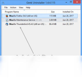 ����ж��(Geek Uninstaller)��ͼ