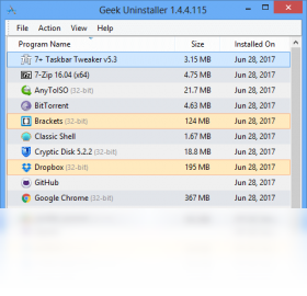 ����ж��(Geek Uninstaller)��ͼ0