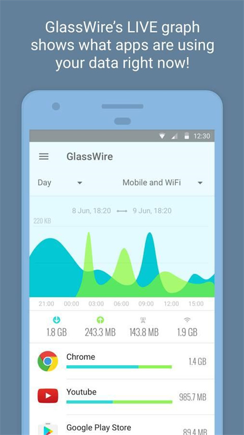 GlassWire��ͼ
