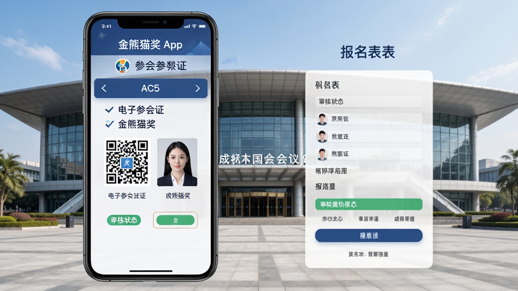 ����è��App�λᱨ��ҳ�棬�ֻ���Ļչʾ���Ӳλ�֤�뱨������������Ϊ�ɶ����ʻ���������ۣ�����Ϊ�ֻ���֤�����棬���ֲ������ҷ������Ű�������������רҵ��ϸ�ڰ�����ά�롢��Ƭ�������״̬��ǩ�����ʸ��壬�ɾ����޶���Ԫ��