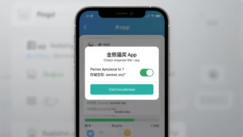 ����è��App��װ��Ȩ������ʾ��ͼ����������Ϊ�ֻ���Ļ��ʾȨ����Ȩ�����밲װ������������Ϊ���Ļ�ɫ���䣬����Ϊ�ֻ����棬���־��У��Ű�����������ƽ���̷̳磬ϸ�ڰ���Ȩ�޿��ء��洢�ռ���ʾ���汾�ű�ǩ�����ʸ��壬�ɾ����޶���Ԫ��