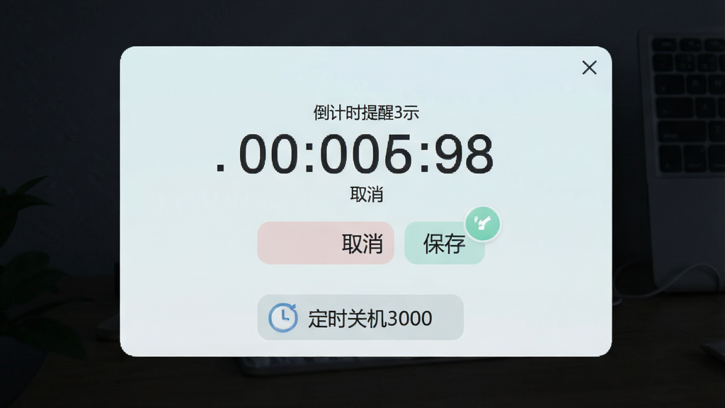 һ�ŵ���ʱ���Ѵ���ʾ��ͼ������Ϊ�������ѽ��棬���־��У��Ű��࣬���Ϊ���ǳɫ�磬ϸ�ڰ�������ʱ���֡�ȡ����ť��������ʾ�����Լ�����ʱ�ػ�3000����ʶ�����ʸ��壬����ɾ����޶���Ԫ��