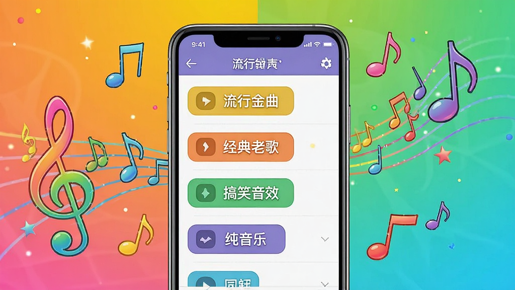 һ��չʾ�����������APP���������ͼƬ��������һ���ֻ���Ļ��ʾ�����������б�����Χ���������ַ��ź�����Ԫ�أ������ǩ�������н����������ϸ衢��Ц��Ч�������ֵȣ�������������죬ɫ�ʷḻ�������ң����ʸɾ��������������