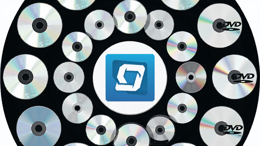 DVD/CD���̿�¼SDK���������ʽ���ݹ���չʾͼ������Ϊ�����������ͼ�껷����������Logo�����ֲ���Բ�η���״���У��Ű�����Գƣ����Ϊ��ƽ���Ƽ��磬ϸ�ڰ���CD��DVD��˫����̵Ȳ�ͬ����ͼ�꣬���ʸ��壬�ɾ����޶���Ԫ��