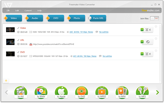 Freemake Video Converter ��׿�� ����
