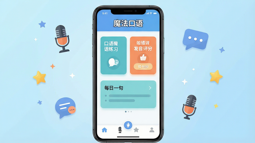 һ��չʾħ�������ֻ�Ӧ���������ͼƬ������������һ�����������ֻ�����Ļ����ʾħ������Ӧ����ҳ�������С�ħ��������ֱ�ʶ���в������ſ�����ϰ��Ƭ������������ں�ÿ��һ��ģ�飬�ײ��ǵ�����������Ϊǳ��ɫ���䣬��ΧƯ������˷硢�Ի����ݺ����ǵ�Сͼ�ꡣ�������������죬��ƽ����ƣ����������ɾ��������������޶���Ԫ�ء�