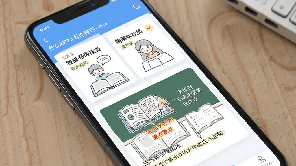 д����APPд������ҳ��չʾ������Ϊ�ֻ���Ļ������Ϊ���ɷ��࿨Ƭ��ͼ�Ľ��������Ű��η��������Ϊ������Ӧ�ý��棬ϸ�ڰ������ɱ��⡢ʾ��ͼ���ص��ע�����ʸ��壬�ɾ����޶���Ԫ��