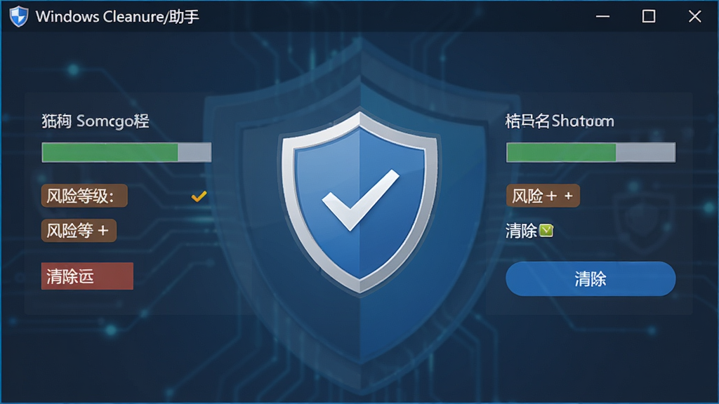 һ��չʾWindows��������ľ����ɱ���ܵ�ͼƬ������Ϊ������ȫ�����棬����Ϊ�м����ͼ������״̬��Ϣ���Ű�Գƣ����Ϊ��ȫ�����磬ϸ�ڰ���ľ�����ơ����յȼ��������ť�����ʸ��壬�ɾ����޶���Ԫ��