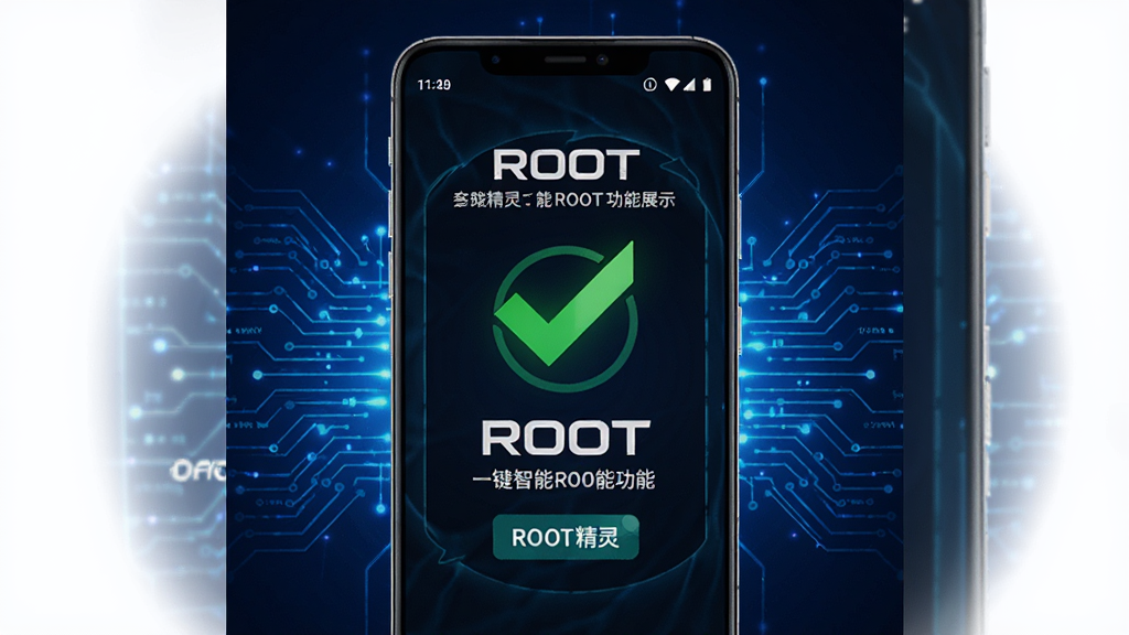 ROOT����һ������ROOT����չʾ������Ϊһ����׿�ֻ���Ļ��ʾROOT�ɹ����棬����Ϊ����ɫ�Ƽ���Ч������Ϊ�ֻ����зŴ��Ű�ͻ����Ļ���ݣ����Ϊ�ſ�Ƽ��磬ϸ�ڰ�����Ļ�ϵ���ɫ�ɹ���ͼ���ROOT����������ʶ�����ʸ���ɾ��޶���Ԫ��