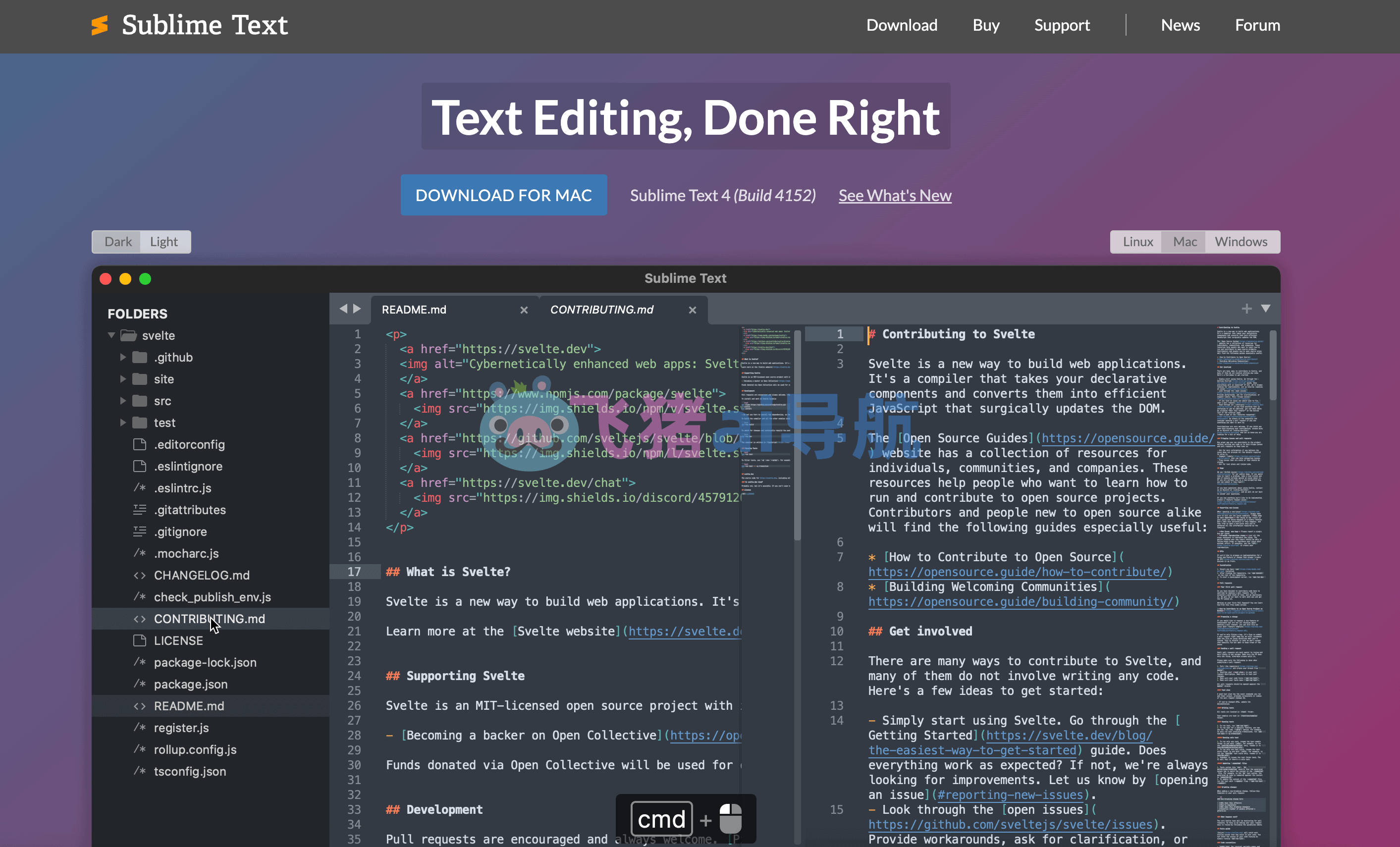 Sublime Text �������� ��ݼ�