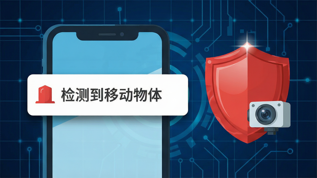 手机屏幕显示一条报警通知,通知内容为