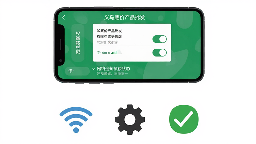 一幅手机应用使用教程示意图,画面展示一部手机屏幕中显示