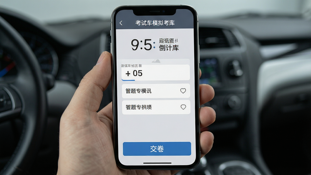 ��������Ա���ģ�⿼�Խ��棬�ֻ���Ļ��ʾ���Ե���ʱ�����ѡ���Ļ�·��н�����ť������Ϊ����ɫ���������רҵ�������������ɾ��޶���Ԫ��