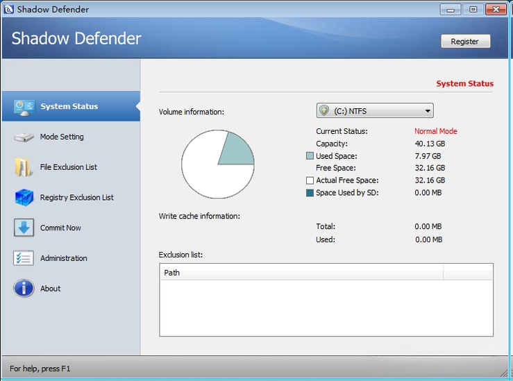 Shadow Defender��ͼ