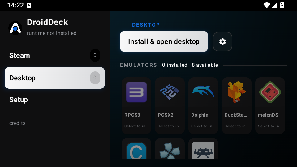 PC游戏模拟器(DroidDeck)截图