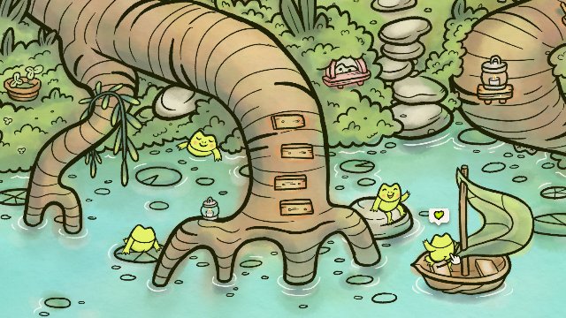寻找青蛙Steam移植版手游截图