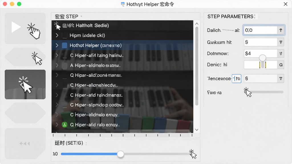 Hotkey Helper ������༭���棬����Ϊ�경���б�����ʱ���û��飬�������Ϊ����¼�ư�ť���Ҳ�Ϊ����������������Ű��߼����������רҵ���߷磬ϸ�ڰ��������ͼ����ʱ�����ʶ�����ʸ��壬�ɾ����޶���Ԫ��