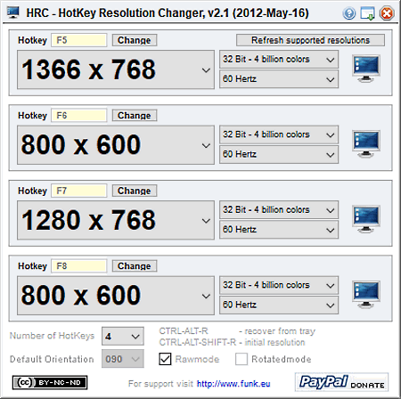Hotkey resolution changer �������湦��չʾ