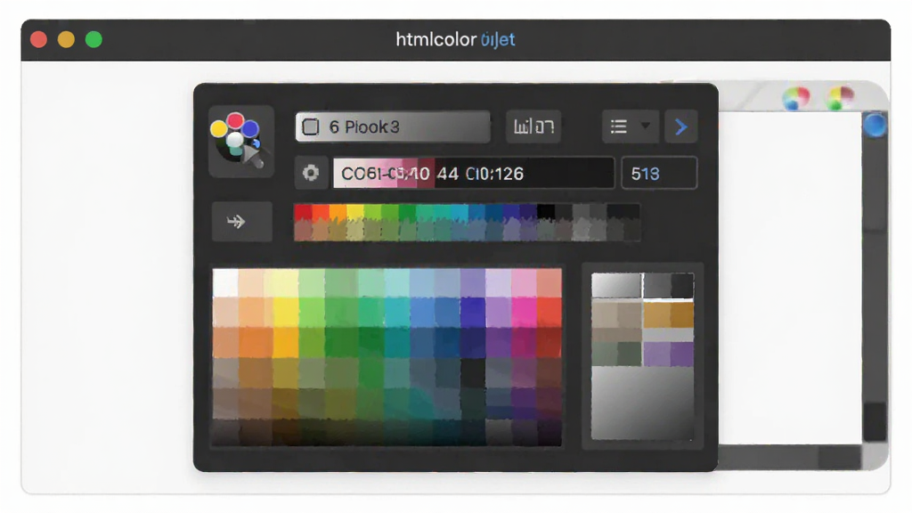 Htmlcolor����������Ԥ��ͼ������Ϊ��������չʾ��ɫʰȡ�����ɫ�飬���־��У��Ű��࣬���Ϊ�ִ���ƽ���Ƽ��磬ϸ�ڰ���ȡɫ��ͼ�ꡢ��ɫ�����ı���Ԥ��ɫ�飬�����������ɾ����޶���Ԫ��