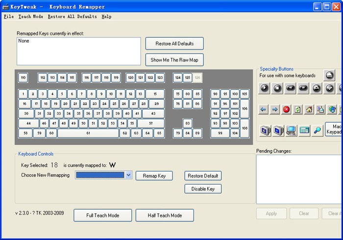 KeyTweak �������� ����ӳ��