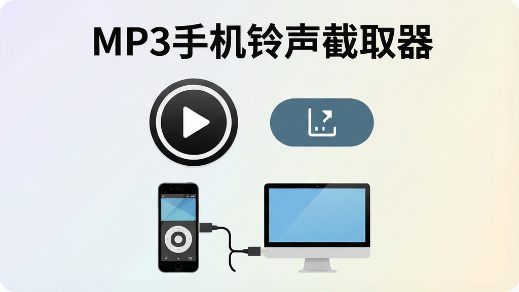 һ��չʾMP3�ֻ�������ȡ��һ�������뵼�����ܵ�AI��ͼ������������һ����Ŀ�Ĳ��Ű�ť�͵�����ť�������У��·����ֻ��͵���ͨ�����������ӵļ�ͼ������Ϊ��͵�ǳɫ���䣬�����д��С�MP3�ֻ�������ȡ�������ֱ�ʶ���Ű���жԳƣ������ˬ��࣬���ʸ��壬�ɾ��޶���Ԫ��
