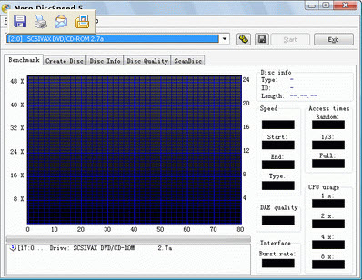 Nero DiscSpeed(���̼�⹤��)��ͼ