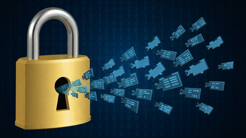 Password Depot ���ܼ���ʾ��ͼ�����������һ�Ѿ޴�Ľ�ɫ�������Ҳ���ɢ���������Ƭ���������ڣ�����Ϊ��ɫ�Ƽ������ж����ƴ����������֣�������רҵ�Ͻ������ʸɾ����޶���Ԫ��