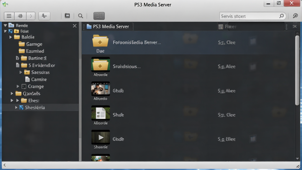 PS3 Media Server �����б��������棬����Ϊ���Զ�����������ʾ�����б�������Ϊ���Ŀ¼���Ҳ��б����Ű��������������Լ��ϸ�ڰ����ļ���ͼ����ý���ļ�����ͼ�����ʸ��壬�ɾ����޶���Ԫ��