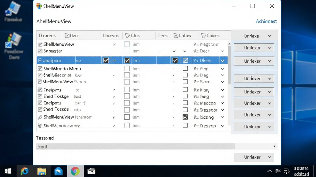 һ�ŵ�����Ļ��ͼ��������ʾ ShellMenuView �����Թ���Ա�������еĽ��棬���ڱ������� 