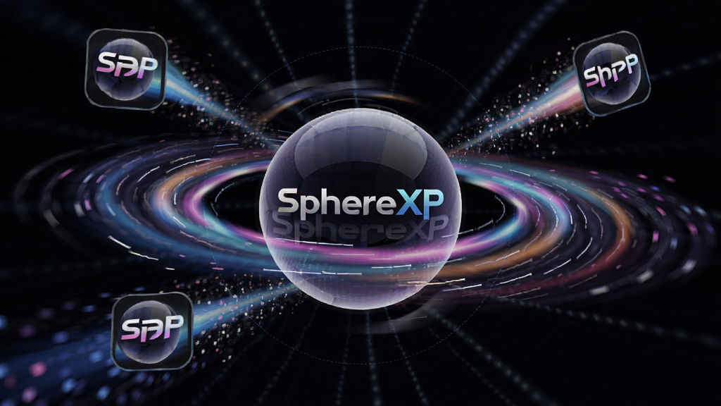 SphereXP ��̬�Ӿ�Ч��չʾ������Ϊ������תʱ�Ķ�̬ģ���켣��ͼ�����ɳ��Ķ���Ч��������������Ϊ����������ɢ���Ű渻�ж��У����Ϊ�Ųʹ�Ӱ��ϸ�������������Ķ���֡������Ч���������������ɾ����޶���Ԫ��