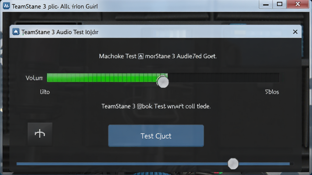 һ��չʾ TeamSpeak 3 ��Ƶ�����򵼽������ϸͼƬ�������������ڵ���˷���Դ��ڣ�������ʾ��������Ͳ��԰�ť���Ű���У����Ϊ��������򵼣�ϸ�ڰ�����ɫ������ָʾ��������������˵�������ʸ��壬�ɾ����޶���Ԫ�ء�