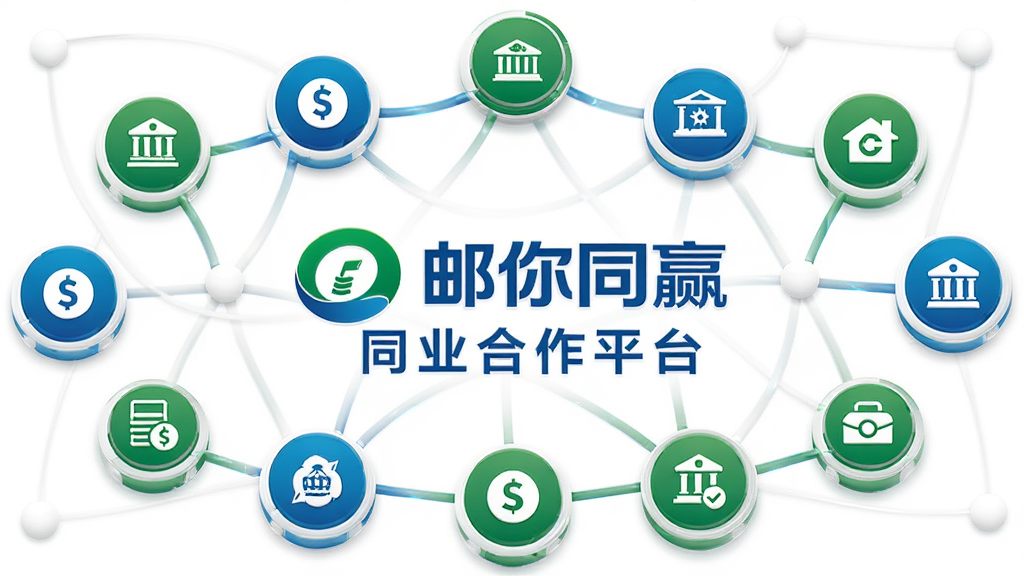 ����ͬӮƽ̨�����Ӿ�ͼ�������Գ����ͬҵ��������Ϊ���ģ����Բ�νڵ�ͨ�������໥���ӣ��ڵ��ڰ������С����С����յȽ��ڻ���ͼ�ꡣ���������������ͬӮ��Logo�͡�ͬҵ����ƽ̨�����֡�����Ϊ����ͼ���У��������ס����Ϊ��Լ����磬��ɫ����ɫ����ɫ����ɫΪ����ϸ��Ҫ�������������ڵ�������У��������������ʸ��壬����ɾ����޶���װ�Ρ�