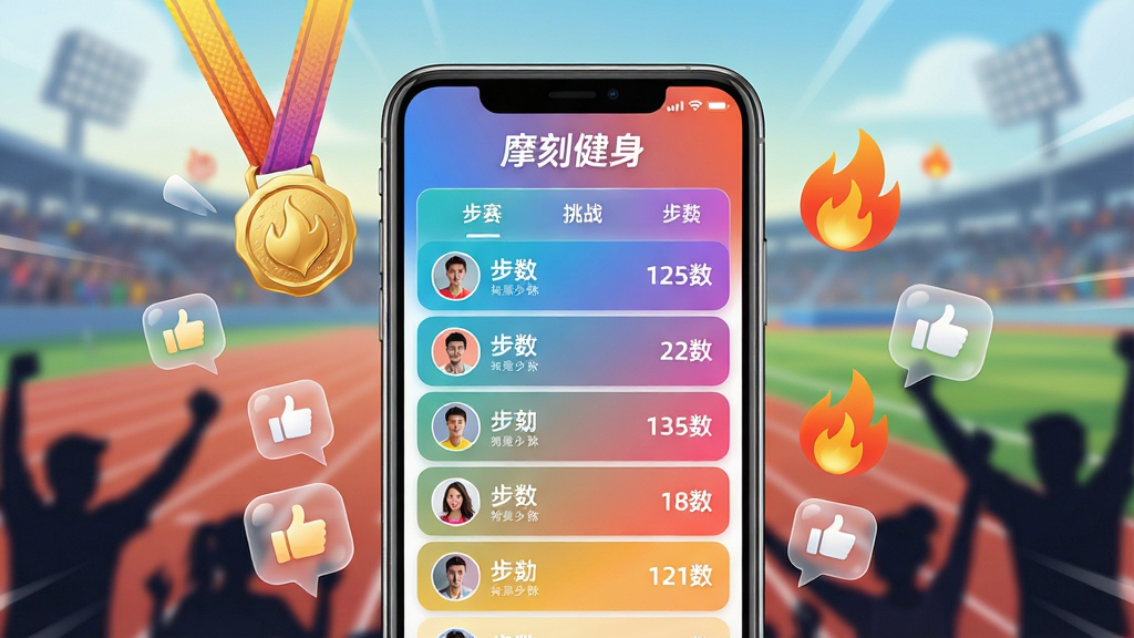 һ��չʾĦ�̽���������ս����Χ��ͼƬ������������һ���ֻ���Ļ����ʾĦ�̽���APP����ս�����а񣬶�����