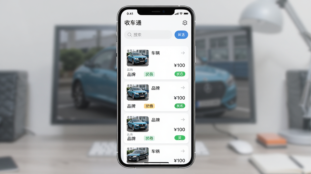 ����Ϊ�ճ�ͨ������¼�������棬��������Ϊ�ֻ���Ļ����Ļ��չʾ�����б���Ƭ����Ƭ�ϰ�����������ͼ��Ʒ�����ơ��۸��״̬��ǩ������Ϊ�ֻ����У��б���ֱ���У��Ű����������Ϊ��Լ����磻ϸ�ڰ���������ɸѡ��ť��״̬ɫ�飻�����������ɾ����޶���Ԫ��