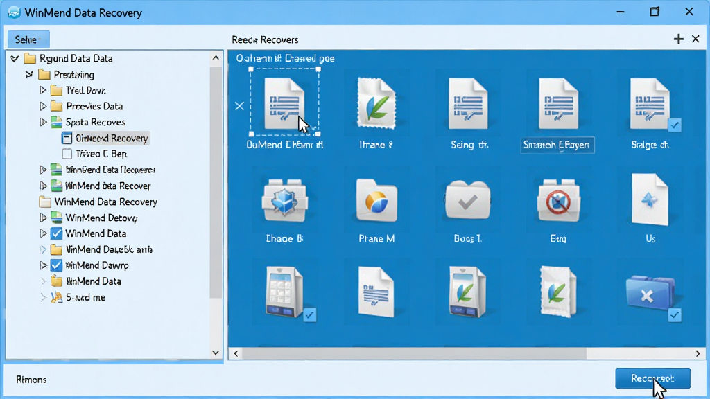 WinMend Data Recovery �ļ�Ԥ����ѡ��ָ����棬�������Ŀ¼�����Ҳ��ļ�����ͼԤ�����û���ѡ�ļ������ָ��ͣ�ڻָ���ť�ϣ�������ˬ���Ƽ�����ɫ���ɾ��޶���װ��