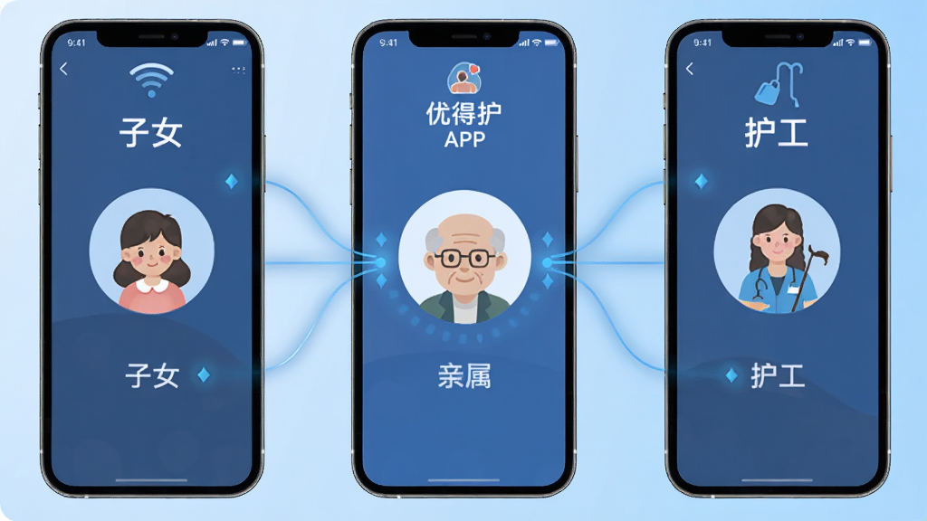 �����������ֻ�������ʾ�ŵû�APP�Ĳ�ͬ��ɫ���棬�ֱ��ע����Ů����������������������Ļ֮�������߻�۵��м������ͷ�񣬱���ǳ��ɫ���䣬����ƽ���Ƽ��У����ʸɾ����޶���Ԫ��