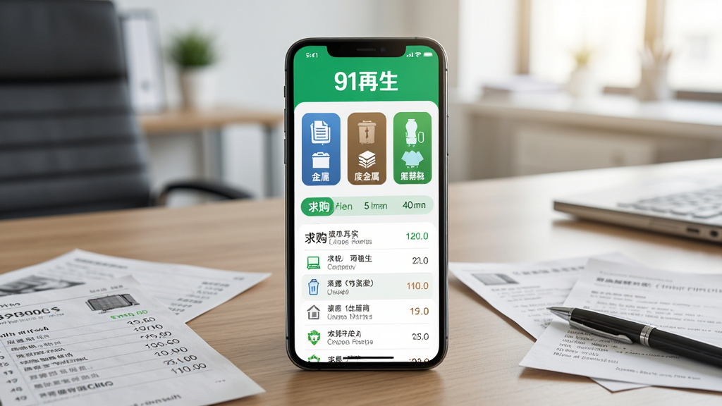 ����������һ�������ֻ�����Ļ����ʾ�š�91������Ӧ�õ������棬���沼�ְ�����ֽ���Ͻ����������ϵȷ���ͼ���Լ�����������Ϣ�б����ֻ�������ľ�ʰ칫�����ϣ��Ա�ɢ���ż��ݷϾ����ʱ��۵���һ֧�ʡ������������İ칫�һ�����������͡�������Ϊдʵ����磬ϸ�����������ʸɾ����޶���Ԫ�ء�